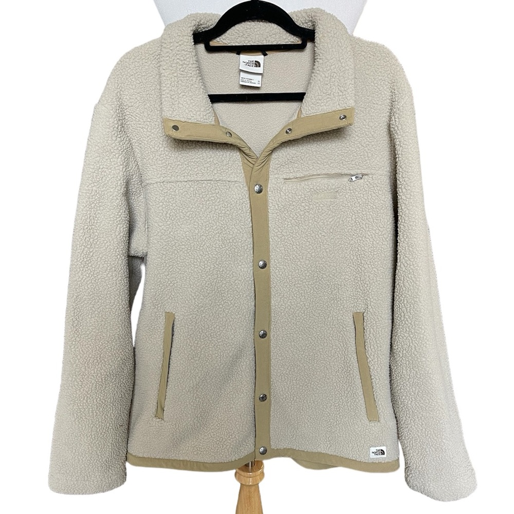 The North Face cozy snap fleece